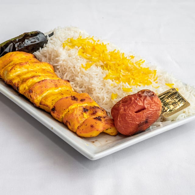 Saffron Tikka Kebab (Joojeh).
