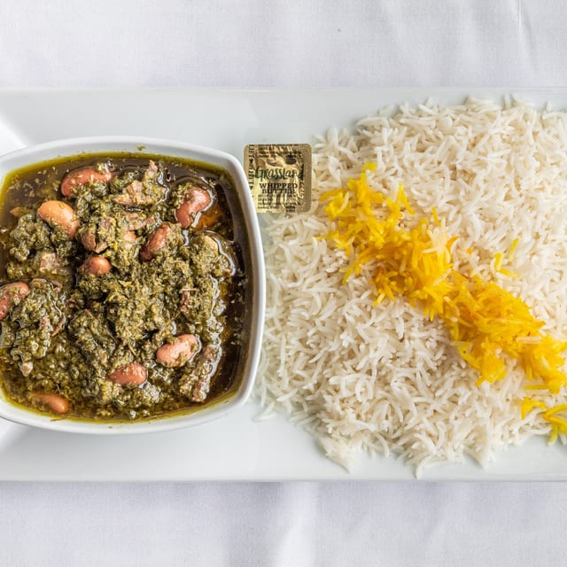Ghormeh Sabzi.